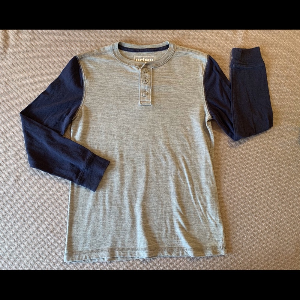 EUC Moisture-Wicking Urban Pipeline Layered Look Tee